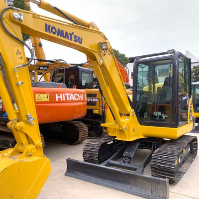 품질  Used Komatsu Excavator with 5300kg Working Weight 0.055 - 0.22m³ Bucket Capacity and 2.6/4.1km/h Walking Speed 공장