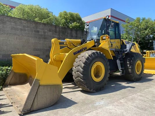 품질  Used Komatsu WA470 Wheel Loader with 204 KW Engine 1 Year Warranty for Earthmoving Machinery 공장