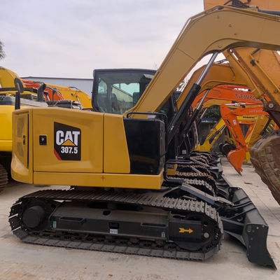 7210kg 대형 사용된 CAT 발굴기 2차 수압 크롤러 발굴기 CAT307