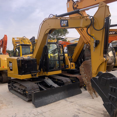 7210kg 대형 사용된 CAT 발굴기 2차 수압 크롤러 발굴기 CAT307