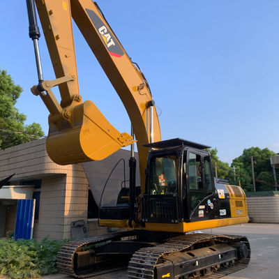 농업용 CAT 발굴기 중고용 배크호 발굴기 CAT325D 노란색