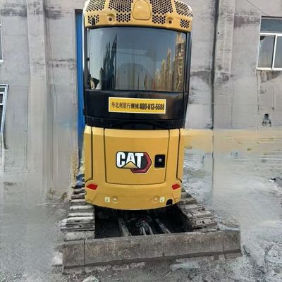 소재 처리 오래된 미니 발굴기 발굴기 Cat302 지구 이동 기계