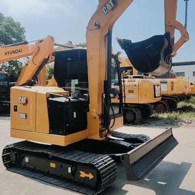 사용 된 CAT 미니 발굴기 수압 건설 기계 CAT 306 중고