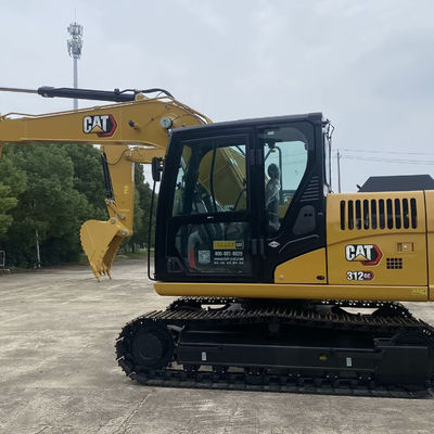 수압 사용 건축 기계 2 차 수동 발굴기 CAT312gc 74.4kw 광업용