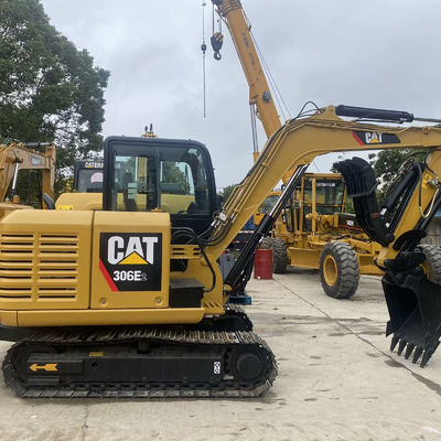 중고 건설 기계 사용 된 발굴기 Cat306E2 34.7kw 도로 건설용