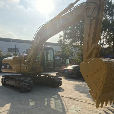 10T CAT320C 사용 된 건설 기계 2 차 핸드 크롤러 캐터필러 발굴기 110kw