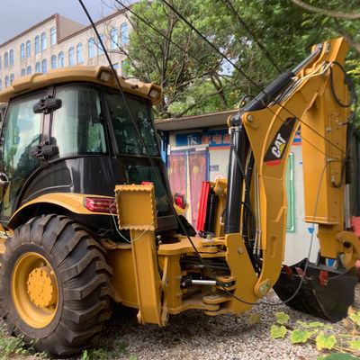 3283kg 부하 사용된 부하기 2차용 CAT 420F 배크호 부하기 76.1kW 건설용