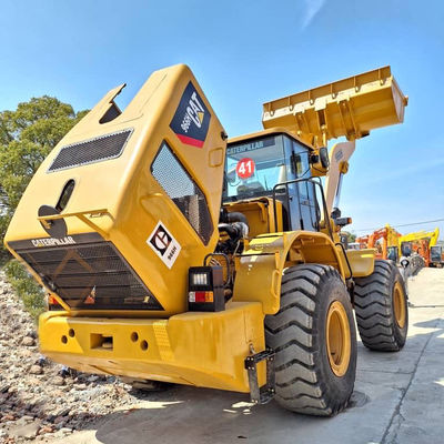 건축용 배크호 로더 CAT 966H 6T 부하 2 차 수동 트랙터 배크호 로더