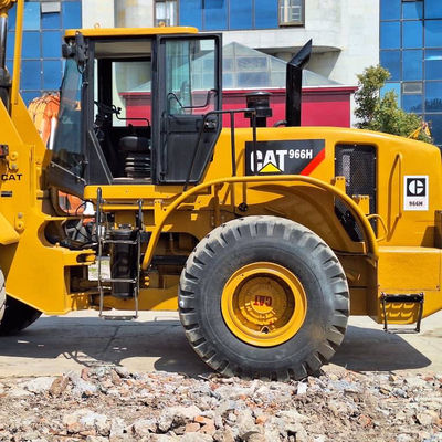 건축용 배크호 로더 CAT 966H 6T 부하 2 차 수동 트랙터 배크호 로더
