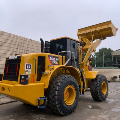5톤 부하 147 KN 사용 된 휠 로더 CAT 950GC 수압 제어