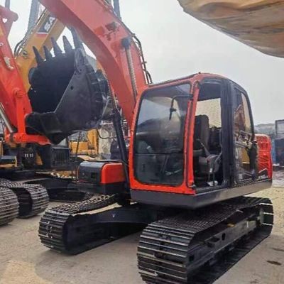 사용 된 Doosan DH140 12 톤 크롤러 발굴기 오래된 지구 이동 기계