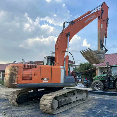 110 KW 사용 된 히타치 발굴기 히타치 자크스200 건설 기계 19400 kg