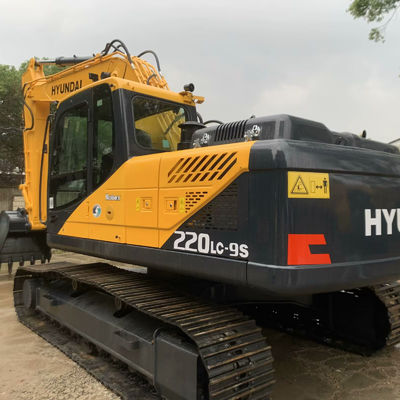 잘 유지 된 중고용 현대 발굴기 현대 220lc-9s 건설 기계 22400kg
