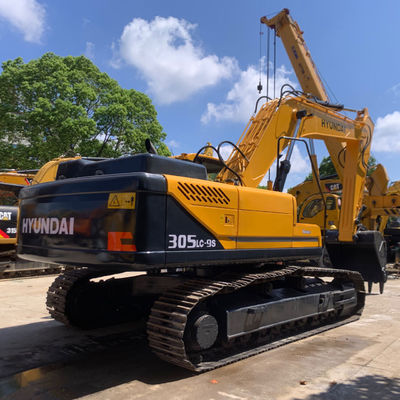 30200kg 사용 된 현대 발굴기 현대 305LC-9S 198KW 크롤러 발굴기
