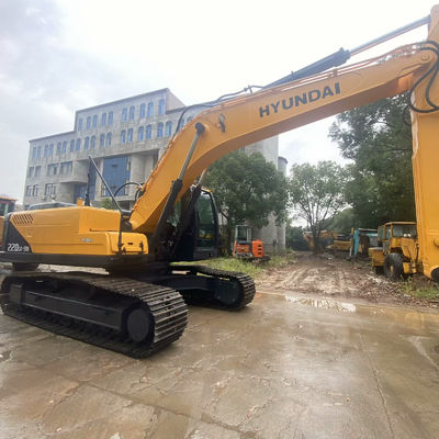 건설 고구마 현대 220lc-9s 노란색 중고 구마기