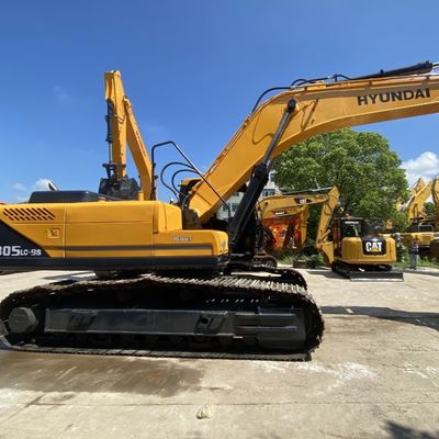 125KW 중고용 현대 발굴기 현대 305lc-9s 수압 크롤러 발굴기 노란색