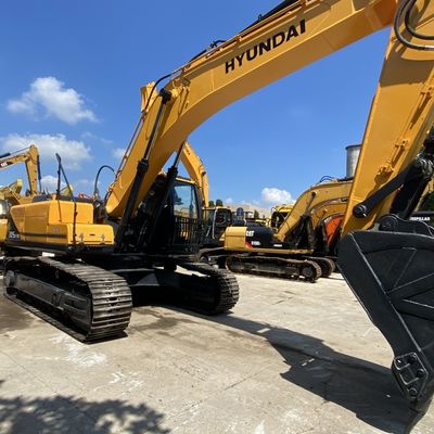 125KW 중고용 현대 발굴기 현대 305lc-9s 수압 크롤러 발굴기 노란색