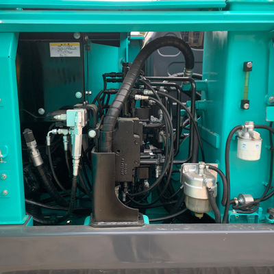 7000kg 수압 사용 된 발굴기 Kobleco Sk75 41kw 건설용 발굴기