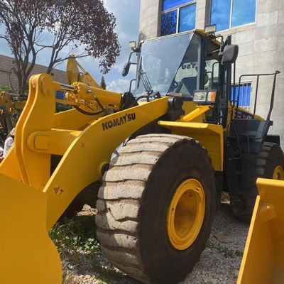 건설 공사 용품 코마쓰 WA470 로더 204kW 물 냉각 2 차 핸드 로더