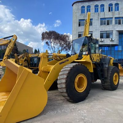 건설 공사 용품 코마쓰 WA470 로더 204kW 물 냉각 2 차 핸드 로더
