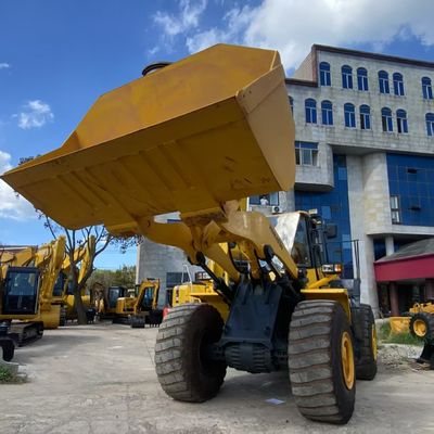 건설 공사 용품 코마쓰 WA470 로더 204kW 물 냉각 2 차 핸드 로더