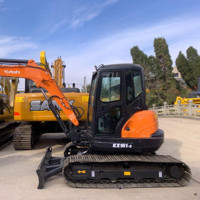 작은 사용 된 건설 발굴기 KUBOTA KX161 수압 크롤러 발굴기 중고