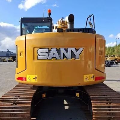미니 수압 사용 된 Sany 발굴기 SANY155U 오래된 건설 발굴기