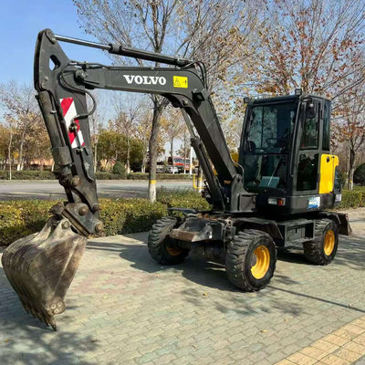 VOLCO EC60 사용 된 발굴기 기계 다기능 크롤러 2 차 수동 발굴기