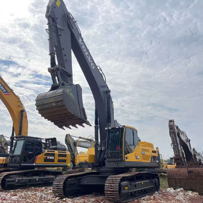 수압 사용 된 발굴기 장비 VOLVO EC480 철거용 연료 효율