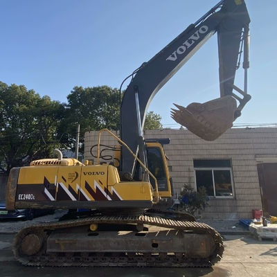 중고용 볼보 240DL 지구 발굴 기계 사용 된 건설 기계 23500-24500 kg