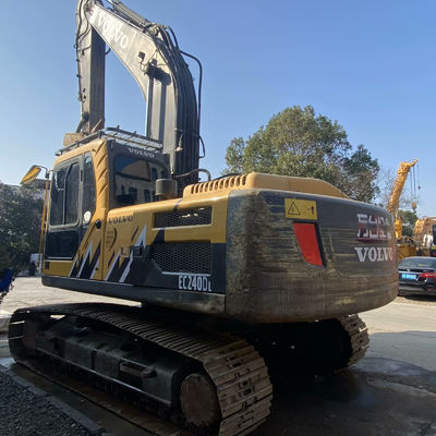 중고용 볼보 240DL 지구 발굴 기계 사용 된 건설 기계 23500-24500 kg
