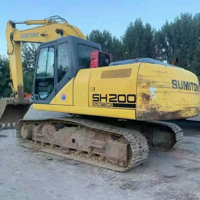SUMITOMO SH200 사용 된 크롤러 발굴기 103kW 발굴 장비 낮은 소비