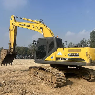 24600kg SUMITOMO SH240 사용 된 발굴기 건설용 중고용 발굴기