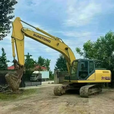 SUMITOMO 210 사용 된 건설 기계 연료 효율적인 오래된 도로 발굴기