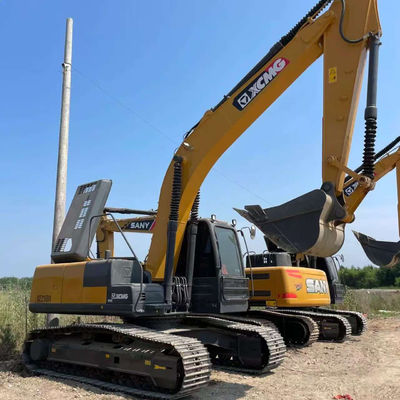 89KW 사용 된 수압 발굴기 XCMG XE215 중공 건설 장비