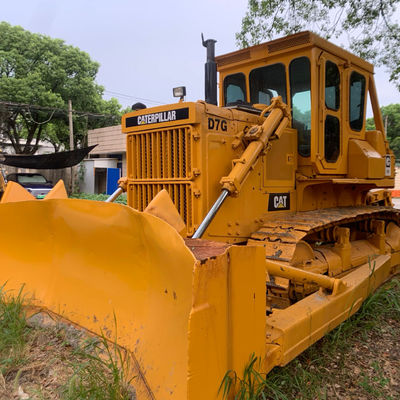 광산 건설 사용 된 볼도저 CAT D7G 수압 제어 202hp