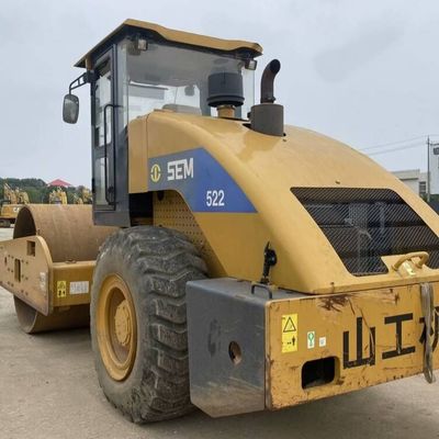 중고용 도로 롤러 SEM 522 도로 건설용 50Hz 진동