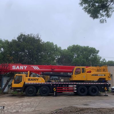 45m Sany 750 중고 크레인 75 톤 건설 및 건축