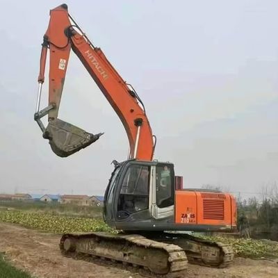 연료 효율적인 사용 된 발굴기 발굴기 HITACHI Zax120 중고 건설 기계